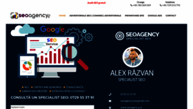 What Seoagency.ro website looked like in 2019 (5 years ago)