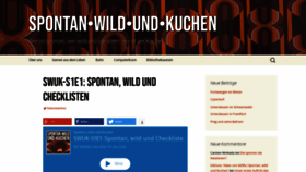 What Spontan-wild-und-kuchen.de website looked like in 2019 (5 years ago)