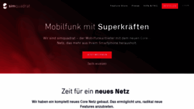 What Simquadrat.de website looked like in 2019 (5 years ago)