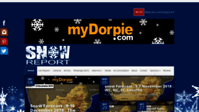 What Snowreport.co.za website looked like in 2019 (7 years ago)