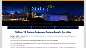 What Stirling-uk.com website looked like in 2019 (5 years ago)