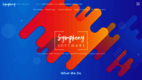 What Symphony-software.com website looked like in 2019 (5 years ago)