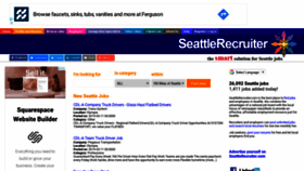 What Seattlerecruiter.com website looked like in 2019 (5 years ago)