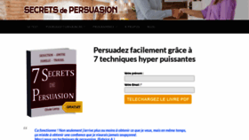 What Secretsdepersuasion.com website looked like in 2019 (5 years ago)
