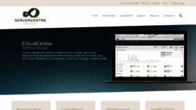 What Servercentre.net website looked like in 2019 (5 years ago)