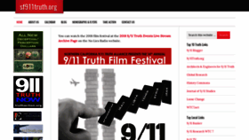 What Sf911truth.org website looked like in 2019 (5 years ago)