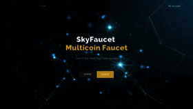 What Skyfaucet.win website looked like in 2019 (5 years ago)