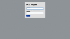 What Singles.pcog.org website looked like in 2019 (5 years ago)