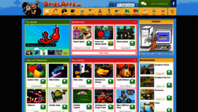 What Spileaffe.de website looked like in 2019 (6 years ago)