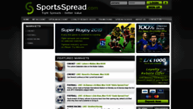 What Sportsspread.com website looked like in 2019 (5 years ago)