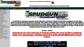 What Spudtech.com website looked like in 2019 (5 years ago)