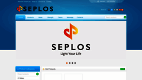 What Seplos.com website looked like in 2019 (5 years ago)