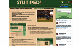What Stumpedgame.com website looked like in 2019 (5 years ago)
