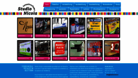 What Studionicola.nl website looked like in 2019 (5 years ago)