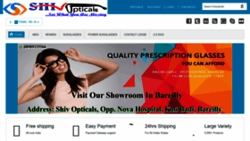 What Shivopticals.com website looked like in 2019 (5 years ago)