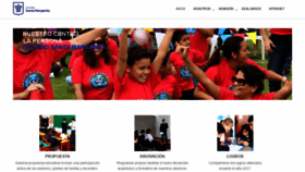 What Santamargarita.edu.pe website looked like in 2019 (5 years ago)
