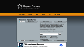 What Surveybypass.com website looked like in 2019 (5 years ago)