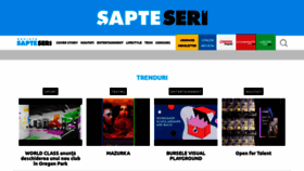 What Sapteseri.ro website looked like in 2019 (5 years ago)