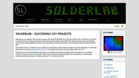 What Solderlab.de website looked like in 2019 (5 years ago)
