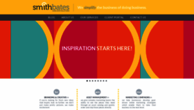What Smithbates.com website looked like in 2019 (5 years ago)