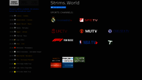 What Strims.world website looked like in 2019 (5 years ago)