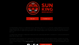 What Sunkingbrewing.com website looked like in 2019 (5 years ago)