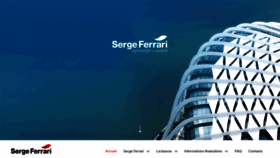 What Sergeferraribourse.com website looked like in 2019 (5 years ago)
