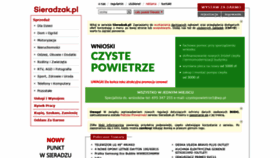 What Sieradzak.pl website looked like in 2019 (5 years ago)