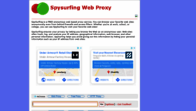 What Spysurfing.com website looked like in 2019 (5 years ago)