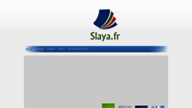 What Slaya.fr website looked like in 2019 (5 years ago)