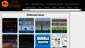 What Sunblockedgames.com website looked like in 2019 (5 years ago)
