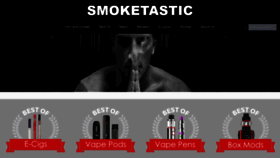 What Smoketastic.com website looked like in 2019 (5 years ago)