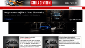 What Stellacentrum.sk website looked like in 2019 (5 years ago)