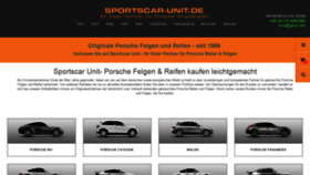 What Sportscar-unit.de website looked like in 2019 (5 years ago)
