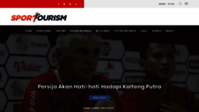 What Sportourism.id website looked like in 2019 (5 years ago)