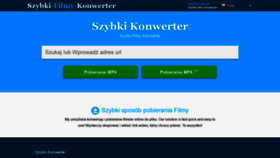 What Szybkikonwerter.com website looked like in 2019 (5 years ago)