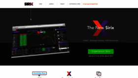 What Sirixtrader.com website looked like in 2019 (5 years ago)