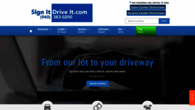 What Signitdriveit.com website looked like in 2019 (5 years ago)
