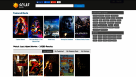 What Solarmovie.ms website looked like in 2019 (5 years ago)