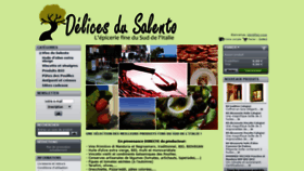 What Salento.fr website looked like in 2019 (5 years ago)