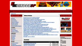 What Sincoesp.org.br website looked like in 2019 (5 years ago)