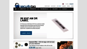What Securitytagwarehouse.co.uk website looked like in 2019 (5 years ago)