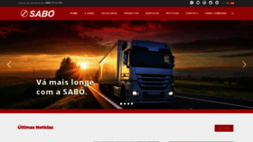 What Sabo.com.br website looked like in 2019 (5 years ago)