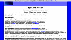 What Spain-and-spanish.co.uk website looked like in 2019 (5 years ago)