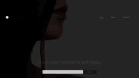 What Sezia.co website looked like in 2019 (5 years ago)