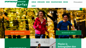 What Sportbedrijfarnhem.nl website looked like in 2019 (5 years ago)