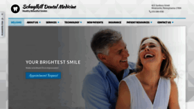 What Schuylkilldental.com website looked like in 2019 (5 years ago)