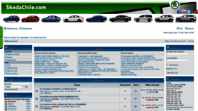 What Skodachile.com website looked like in 2019 (6 years ago)