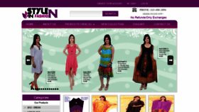 What Styleinfashion.com website looked like in 2019 (5 years ago)