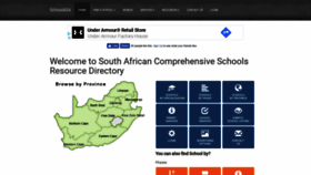 What Schools4sa.co.za website looked like in 2019 (5 years ago)